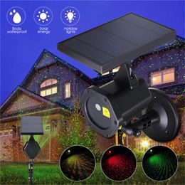 Lámparas de césped Proyector láser LED para exteriores, luz solar para el hogar, jardín, fiesta, Navidad, luces RGB, lámpara impermeable dinámica