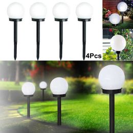 LAWN LAMPEN Outdoor Led Solar Round Ball Light Garden Yard Patio Ground Lawn Solar Lamp IP65 Waterdicht feestvakanties Garden Home Decoratie P230406