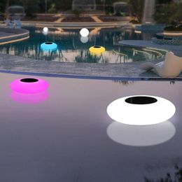 Gazonlampen zonnetuin licht buiten lwan lamp waterdicht zwembad drijvende lichten kerstmis met afstandsbediening