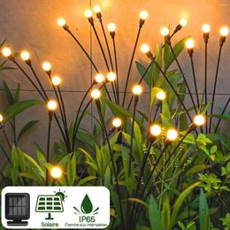 Lawn Lights Light Sunlight Decor Home Garden Powered Firefly Outdoor Solar Floor Landschap Waterdicht