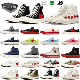 Laye Black Tolevas Chaussures hommes Trainers Big Red Multi Heart Eye Low High Blanc Black Gris Blue Blue Blue Rose Rose Polka Polka Blanc Sneaker décontracté avec boîte