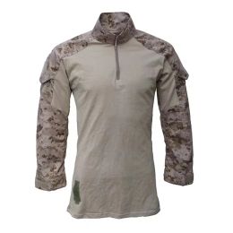 Couches putonarmor Navy Tactical Combat Shirt Gen2 RIPSTOP NYCO NIR conforme AOR1 POA2013