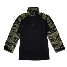 Couches TMC Tactical Combat Shirt Nyco Org.Taille Shirt Military Shirt Green Tiger Camo Gen3 TMC2899 (051514)