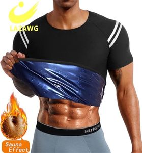 LAZAWG hommes sueur Sauna gilet taille formateur minceur corps Shapers Fajas Shapewear Corset sous-vêtements de sport brûlure de graisse mince débardeur 2206298988709