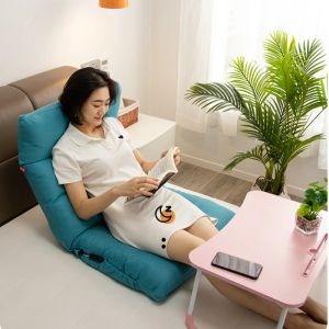 Lazy tatami silla relajante dormitorio reclinable plegable retirable cama individual de cama sin colapso sin colapso muebles para el hogar