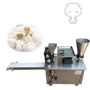 LBJZ-80 gyoza rouleau de printemps empanada Samosa faisant la machine Machine automatique de samosa 4800pcs / h Machine d'emballage de boulettes en acier inoxydable110V / 220V