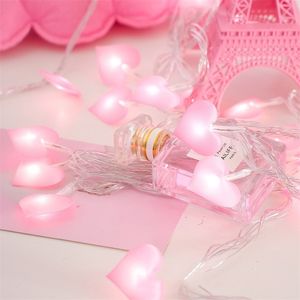 LBTFA 1M3M LED Love Fairy String Lumières décoratives à piles Année de mariage Noël Patio extérieur Guirlande Décoration Y201020