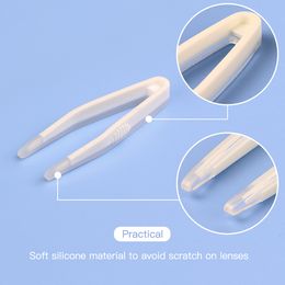 LC07 Groothandel Soft Mini Tweezers Tools voor contactlenzen