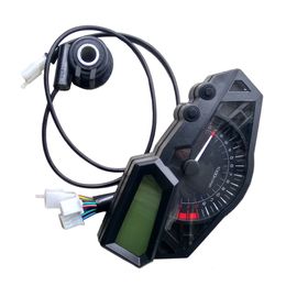 Médomètre du compteur de vitesse de vitesse numérique de la jauge numérique LCD pour Kawasaki Ninja300 EX300 2013-2017