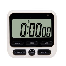 LCD Digitale scherm Keuken Timer Wekker Grote display Home Kooktis Countdown Multifunctionele slaap stopwatch klok