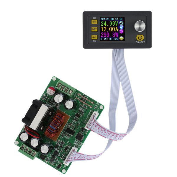 Livraison gratuite LCD Module d'alimentation à tension constante abaisseur numérique Module d'alimentation programmable DC 0-32.00V / 0-12.00A