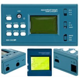 Freeshipping LCD Digitale Opslag Oscilloscoop/Frequentiemeter DIY Kit met Professionele BNC Sonde USB Interface DSO 20MSa/s 3MHz Dcjcd