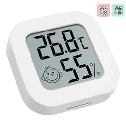 LCD digitale thermometer hygrometer indoor kamer elektronische temperatuur vochtigheid meter sensormeter weerstation voor huis