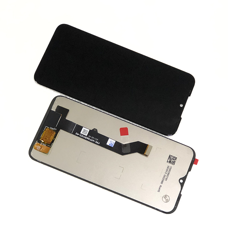 Per Motorola Moto E 7TH XT2052-6 Pannelli LCD Schermo da 6,2 pollici Senza cornice Parti di ricambio per telefono cellulare Nero