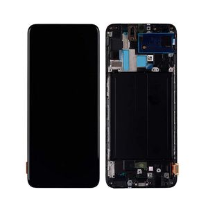 LCD-schermpanelen voor Samsung Galaxy A70 A705 6.7 inch scherm met frame vervangende onderdelen zwart