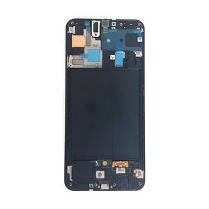 LCD-schermpanelen voor Samsung Galaxy A50 6.39 inch Incell-scherm met frame vervangende onderdelen zwart