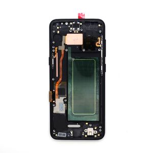 OEM -display voor Samsung Galaxy S8 LCD G950 AMOLED SCHERM TOUCH PANELS Digitizer -assemblage met frame zwart