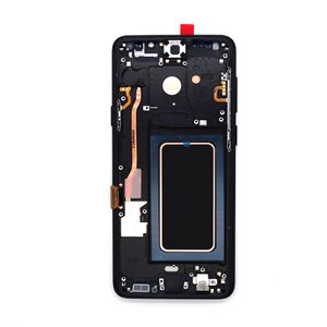 OEM -display voor Samsung Galaxy S9 Plus LCD G965 Schermaanraakpanelen Digitizer -assemblage AMOLED met frame zwart