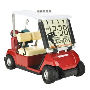 Mini horloge de voiturette de Golf avec écran Lcd, pour les Fans de Golf, excellent cadeau pour les golfeurs, Souvenir de course, nouveauté, cadeaux rouges 1269y