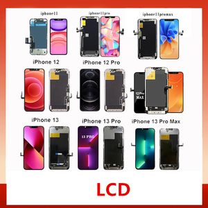 Écran d'affichage LCD Panneaux tactiles de téléphone portable Remplacement de l'assemblage de numériseur pour 5SE 6S 6P 7G 7P 8G 8P iPhone X XR XS MAX 11 12 13 mini Pro Max 14 plus Incell avec emballage en boîte