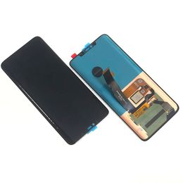 LCD-schermpanelen voor Huawei Mate 20 pro LYA-L09 LYA-L29 LYA-L0C 6.39 inch met vingerafdruk Geen frame vervangende onderdelen zwart