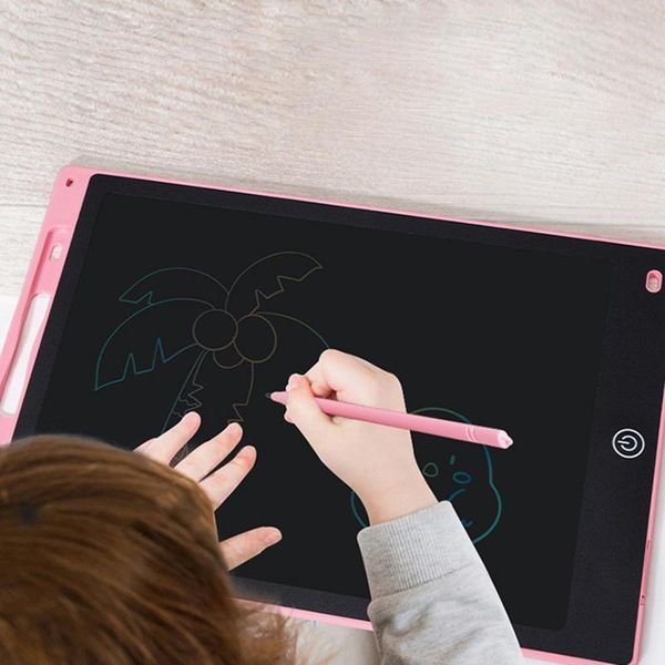 Tablette d'écran LCD Tablette pour enfants LCD Kids Writing Tablet Colorful Doodle Board Effrayable Réutilisable Pad Pad Education Toys Cadeaux