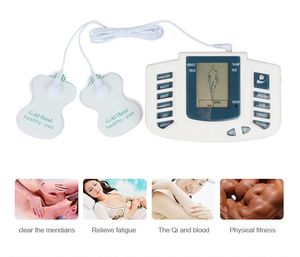 LCD elektronische pulsmassager Tens Acupunctuur Therapie Machine Body Massager Tools Elektrische Stimulator