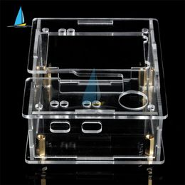 LCD GM328A GM328B MEGA328 Transistor Tester LCR DIODE CAPACITANTIE ESR Spanningsfrequentiemeter PWM Square Wave Diy Kit met Case