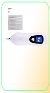 LCD Plasma Pen Mol Tattoo Remover Facial Beauty Beauty Spreckle Tag Wart Dot Dark Spot Verwijdering voor Face Skin Care Machine1764948