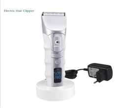 LCD professionnel adulte tondeuse à cheveux tondeuse à barbe hommes électrique précision garniture toiletteur machine coupe de cheveux salon de coiffure coiffure1803160