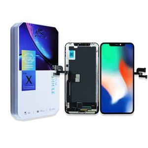 Pantalla LCD para iphone X JK incell Pantalla LCD Paneles táctiles Reemplazo del ensamblaje del digitalizador