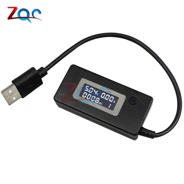 LCD Tester USB Voltmètre AMMETTER MOBILE POWER BANK CHARGEUR TENSION CAPATION CAPATION METTER METER DC 3 -15V 50 -3500MA