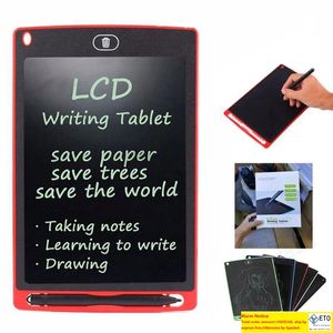 Tablette d'écriture LCD planche à dessin tableau noir tampons d'écriture cadeau pour enfants bloc-notes sans papier tablettes mémos avec stylo amélioré