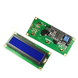 LCD1602 1602 LCD -module Blue / Yellow Green Screen 16x2 Teken LCD Display PCF8574T PCF8574 IIC I2C Interface 5V voor Arduino