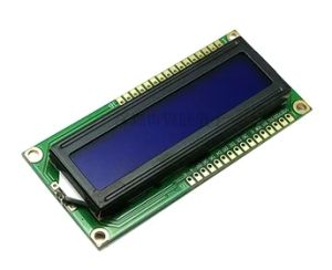 LCD1602 1602 LCD -module Blue / Geel Green Screen 16x2 Character LCD Display PCF8574T PCF8574 IIC I2C Interface 5V