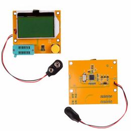 LCR-T4 MEGA328 DIGNAGE TESTORS TESTER RÉSISTANCE CAPACITANCE DIODE RÉSISTANCE DE CAPACITANCE TRIODE ESR MOS MOS PNP NPN LCR