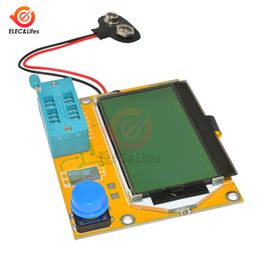 LCR-T4 MTY328P Témoiteur de transistor Testeur de résistance DIODE TRIODE CAPACITANCE TESTER Multimètre MOS PNP NPN LCR ESR METER