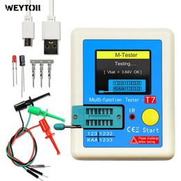 Testeur de transistor LCR-T7 TFT Diode Triode Triode METTERNET LCR ESR METER