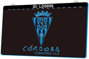 LD5056 CORDOBA CF voetbalclub 3D gravure led licht teken groothandel