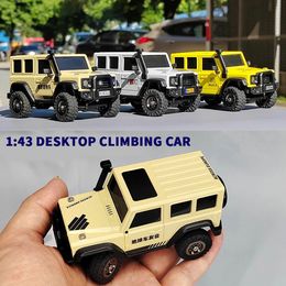 LDARC 1/43 RC Auto 4WD X43 Off-road Mini Simulatie Klimauto Lichtgestuurde RC Radiogestuurd Model 240105