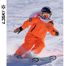 LDSKI Skipakken Kinderen Winter Waterdicht Winddicht Sneeuwdicht Polsbeenkap Hip Rits Warm Snowboard Jumpsuit Jongens Meisjes 231220