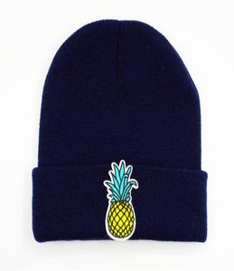LDSLYJR katoenen ananas ananas fruit borduursel dikke hoed winter warme hoed schedels dap beanie hoed voor volwassenen en kinderen 1478684659