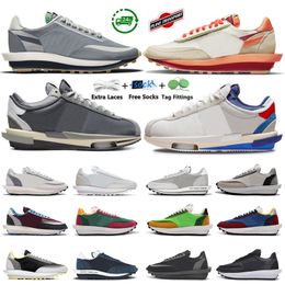 Scarpe da corsa da uomo LDV Scarpa LD Cortez 4.0 University Red Iron Grey Fragment Smoke Clot Grigio neutro Net Orange Blaze Pine Green Uomo Donna Trainer Sport Sneakers