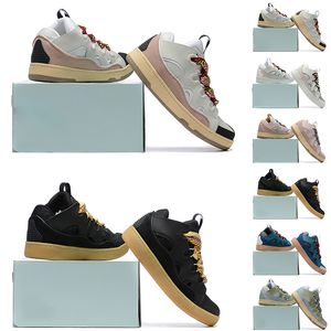 2024 Luxe Designer Schoenen Curb Sneakers Voor Mannen Vrouwen Dames Mode Toevallige Lopen Werken Platte Hakken Trainers Straat Schoeisel