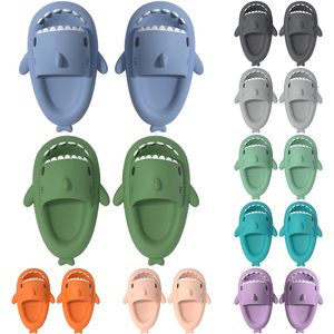 34 heren vrouwen haaien zomer huis vaste kleur paar ouders buiten cool indoor huishouden grappige slippers gai gai