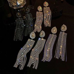 Le 18K Plaqué Or Lettres De Luxe Designer Stud Crochet D'oreille Géométrique Célèbre Femmes Cristal Strass Perle Boucle D'oreille Bijoux De Fête De Mariage