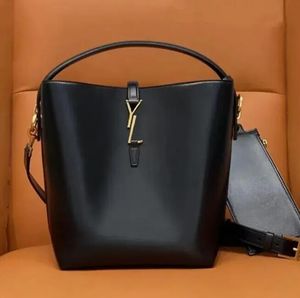 LE 37 Designer Bag Shiny Leather Bucket Bag Shoulder Bags Women Bags Crossbody Tote 2-in-1 Mini Purse High Quality Luxury Handbags Designer bags