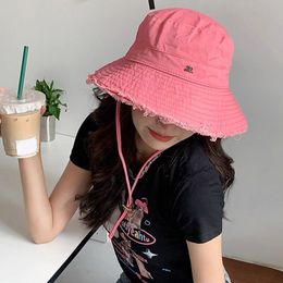 LE Bob Bucket Hats Diseñadores Mujeres Capacitación de mujer Leisure Gorra Black White Colors Canvas Sun Protection Hombre Hombre Avalaje Agranado Amre Brim Top Calidad Activa HJ027 C4