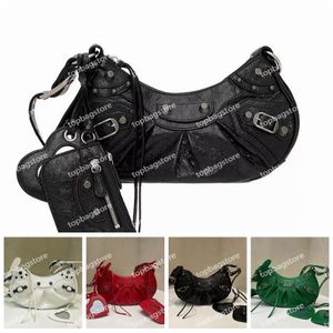 LE CAGOLE Bolsos Motocycle Bolsos de hombro Mujeres de alta calidad Lady Cool Girl LeCagole Bag Diseñadores de lujo Crossbody de cuero Pochette Messenger