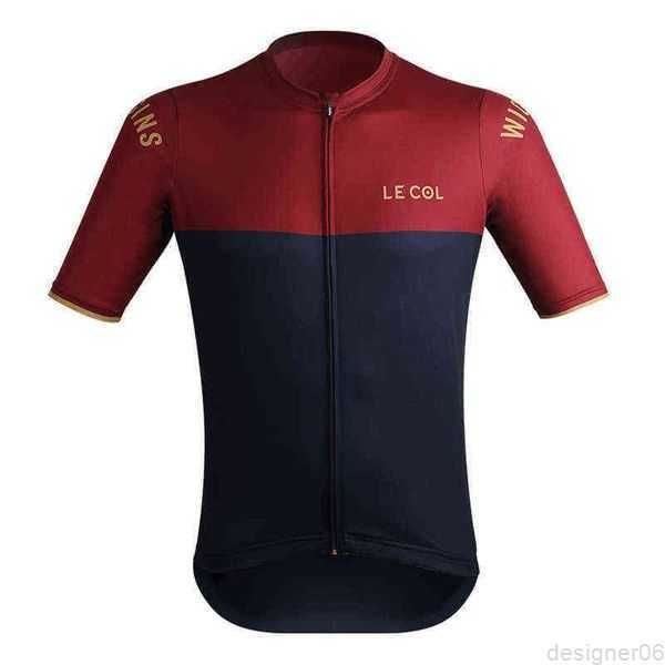 Camiseta de ciclismo Le Col para hombre, ropa de bicicleta de montaña, camiseta de bicicleta de carreras Anti-uv Mtb, uniforme transpirable 5PZ6X